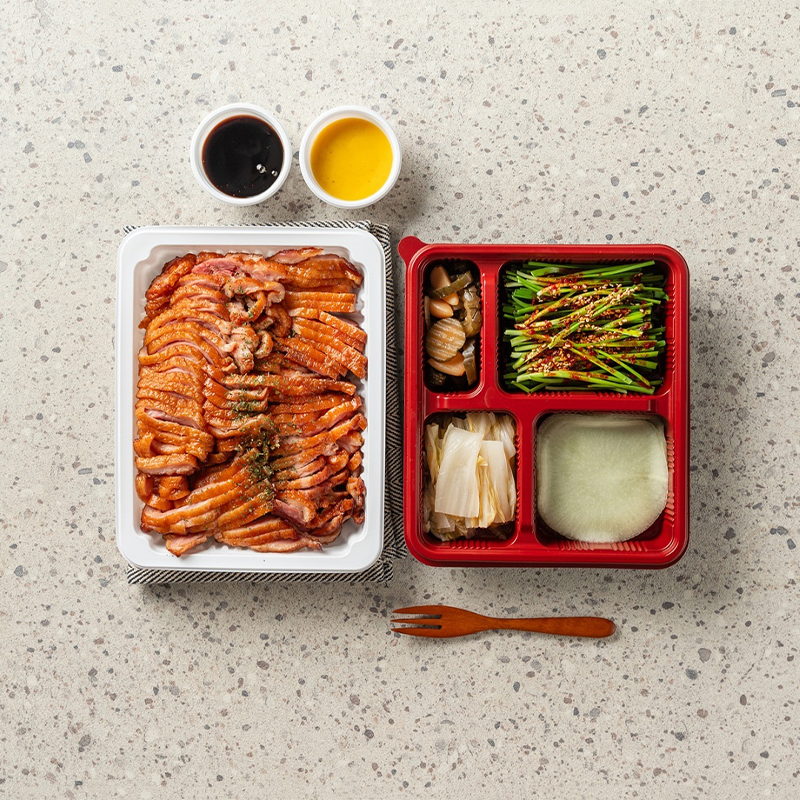 오리참숯바베큐 사진